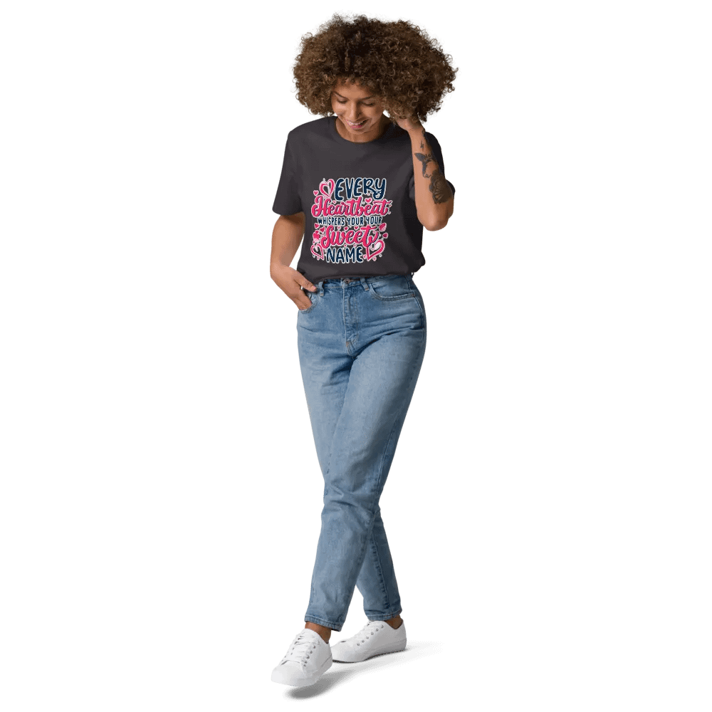Every Heartbeat whisper your sweet name T-shirt product image (9)