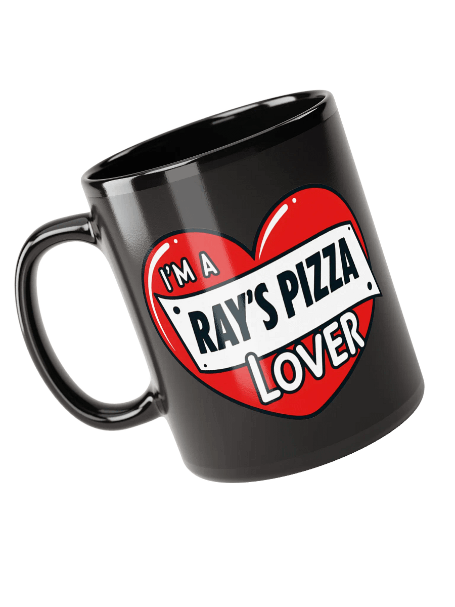 I'm A Ray's Pizza Lover Black Glossy Mug product image (5)