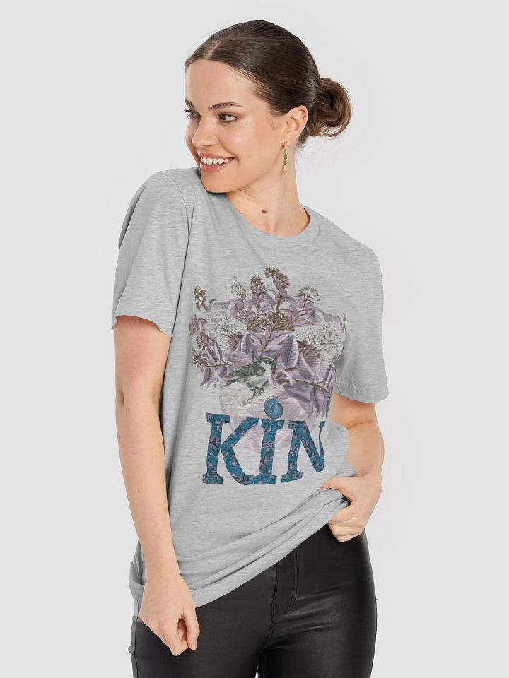 Unisex Kinship - You are Beautiful - Violet and Teal Sparrow and Rata Tee product image (46)