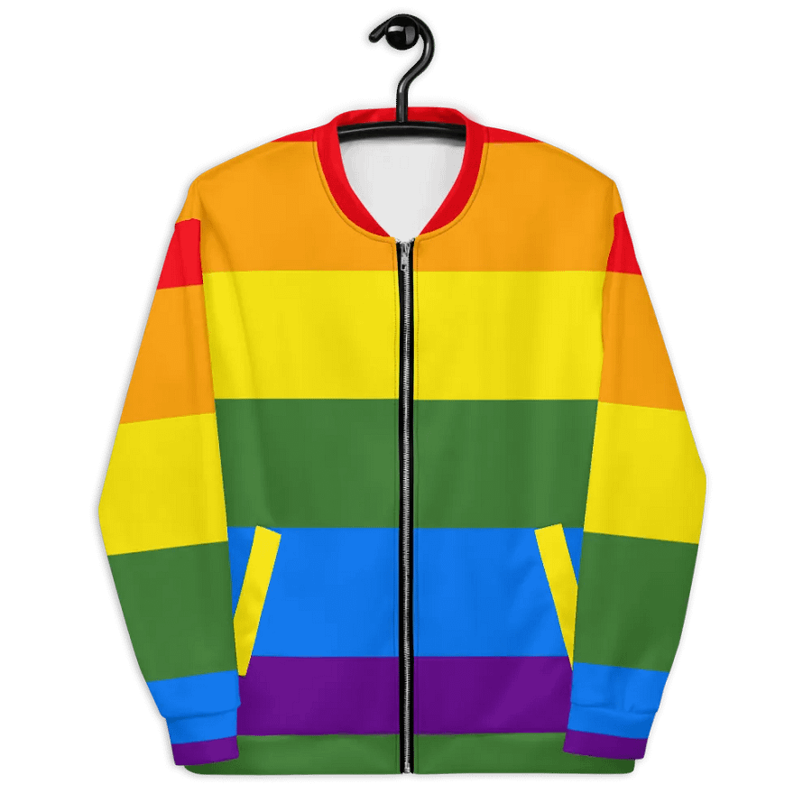 All-Over Print Bomber Jacket - Pride product image (3)