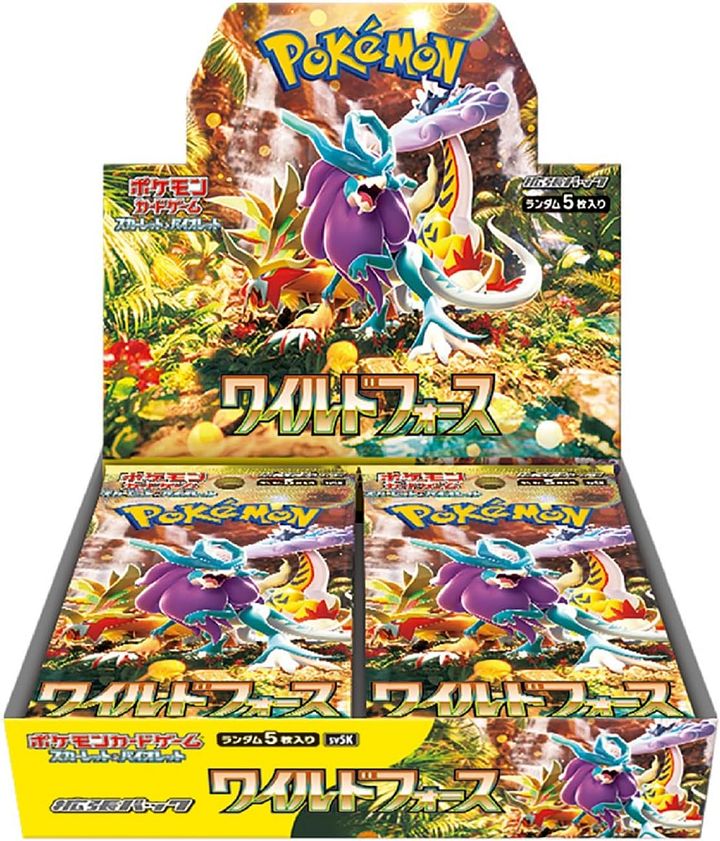 Wild Force Booster BOX (30 Packs) (Japanese Pokemon TCG) product image (1)