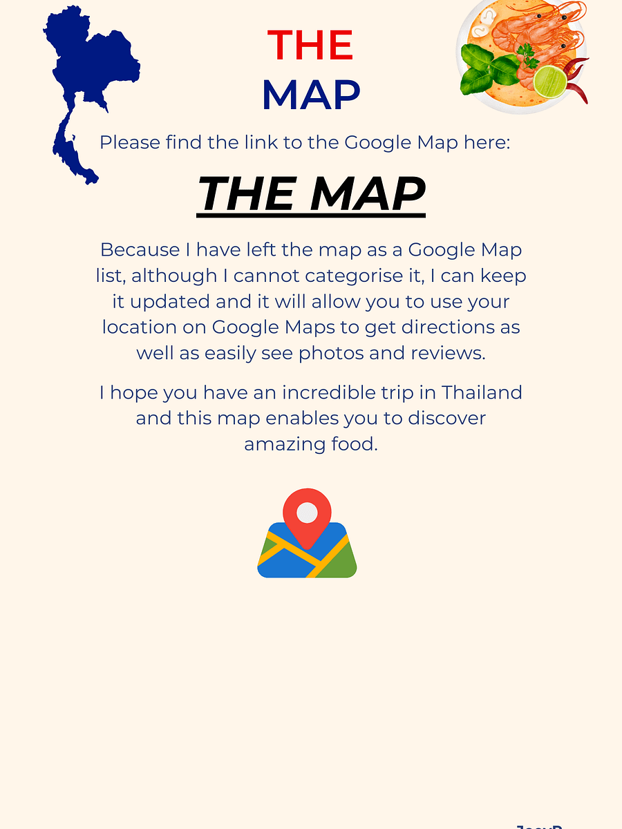 Thailand Travel Map - The Best Things To Do in Thailand product image (4)