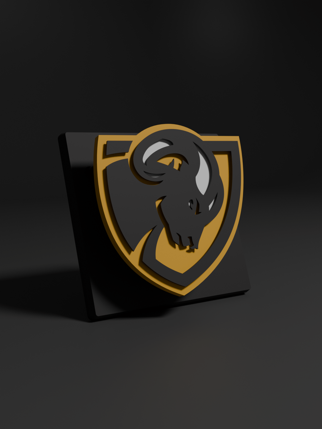 Virginia Commonwealth University Rams 3D Printed Floating Logo Sign (Digital File Only) product image (1)