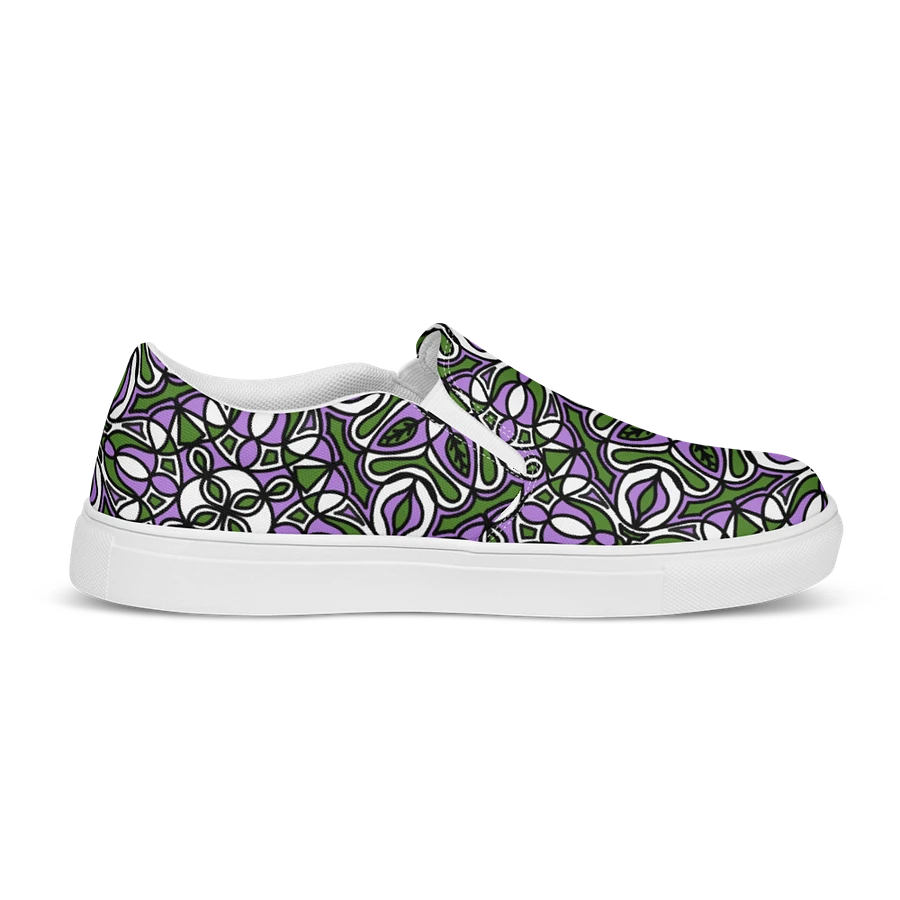 Mens Slip On Canvas - Gender Queer Abstract product image (5)