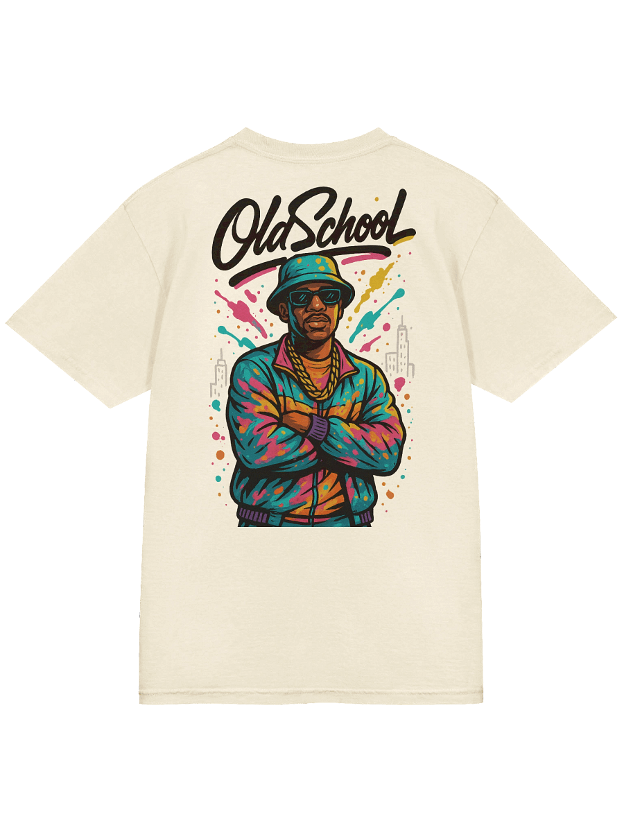 Old School Hip Hop T-Shirt – Retro Urban Graffiti Style Design product image (5)
