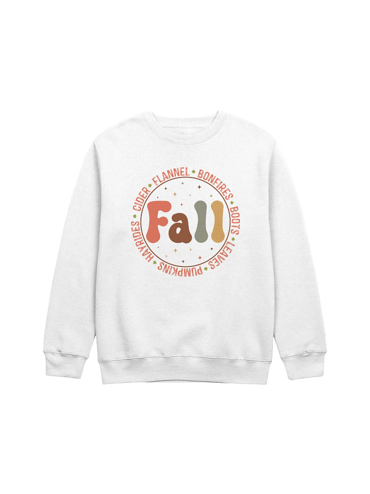 Fall Season Vibin Crewneck Sweatshirt product image (1)