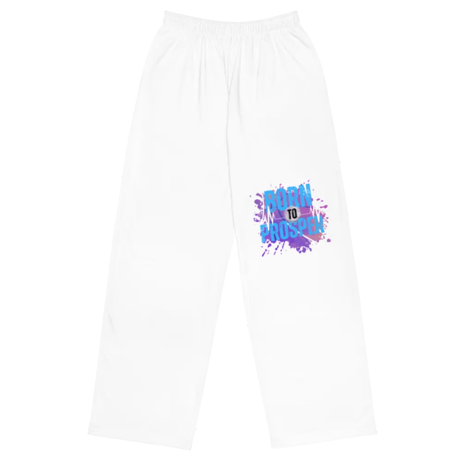 Born to Prosper Rhythm Splatter Wide-Leg Pants product image (7)