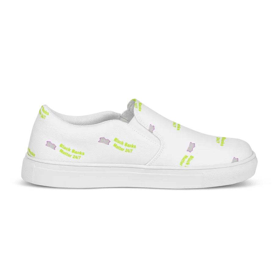Ethereal Distortion Women's Slip-On Shoes product image (11)