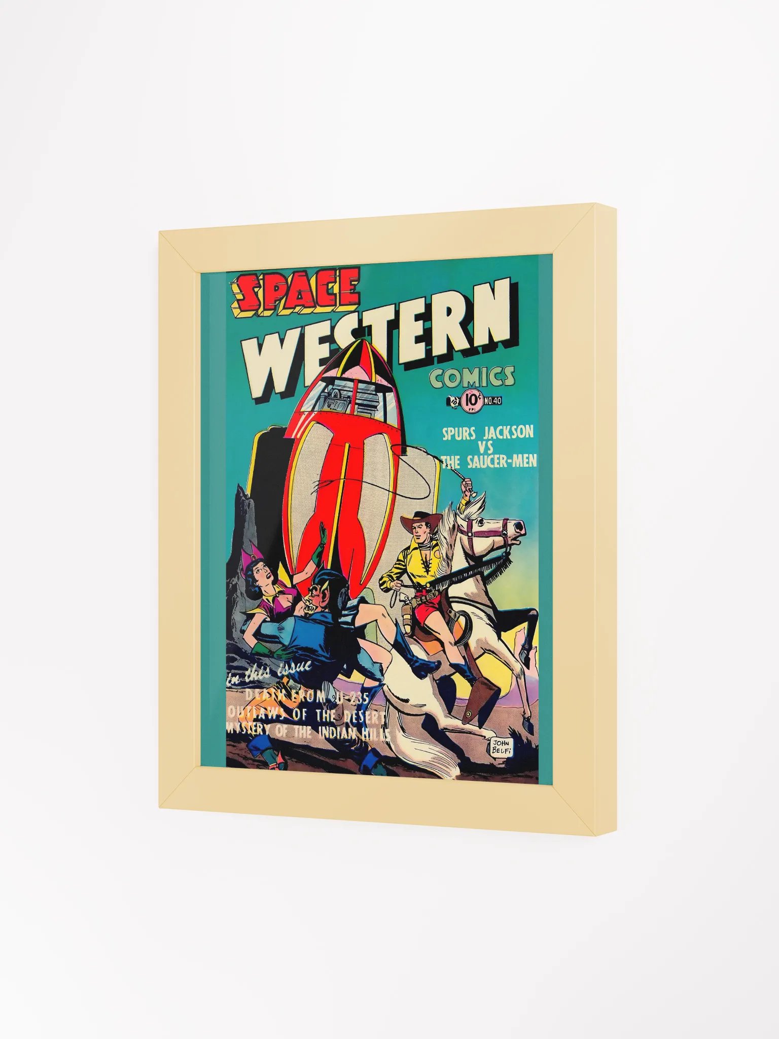 Space Western Comic Book Art product image (17)