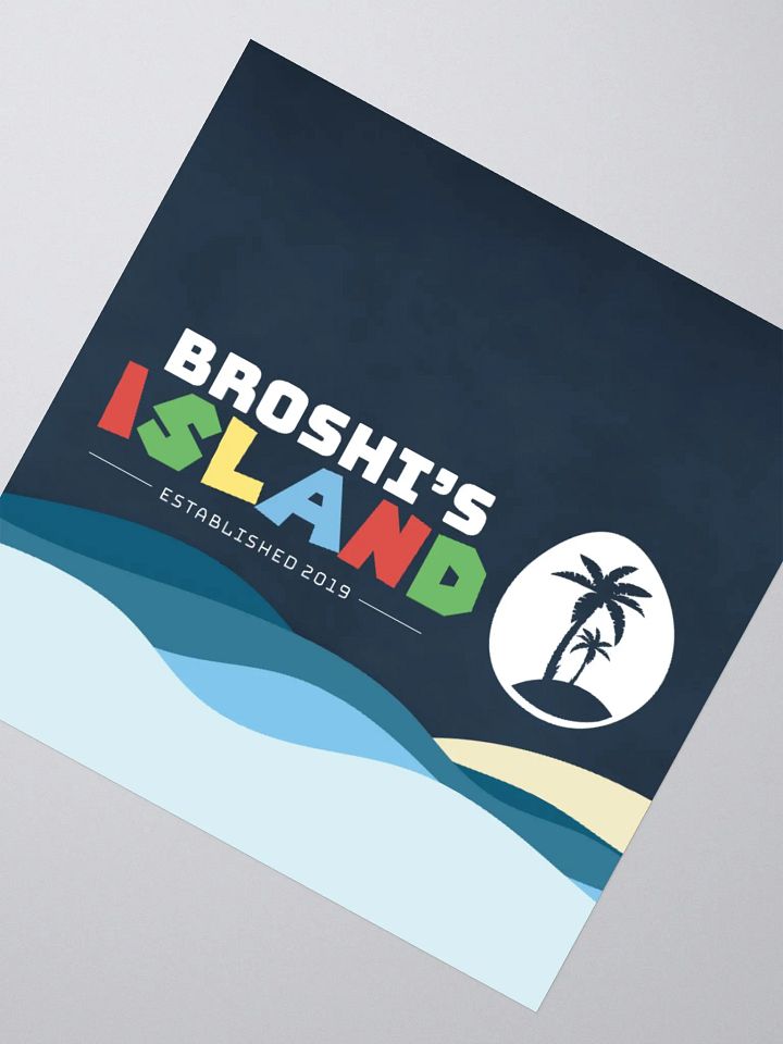 Broshi's Island Sticker product image (5)