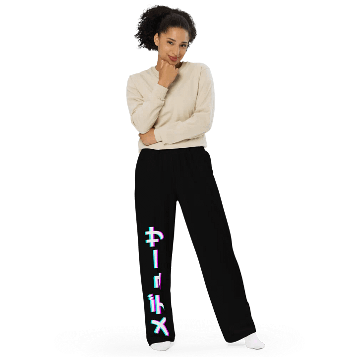 Katacana Wide Leg Pants - 3D product image (2)