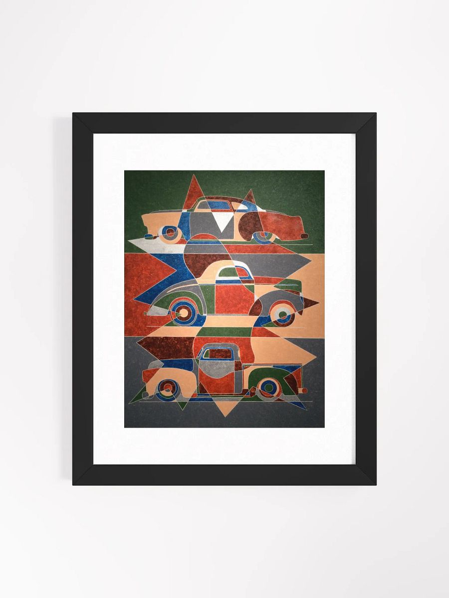 A Century of Rides Print Framed product image (3)