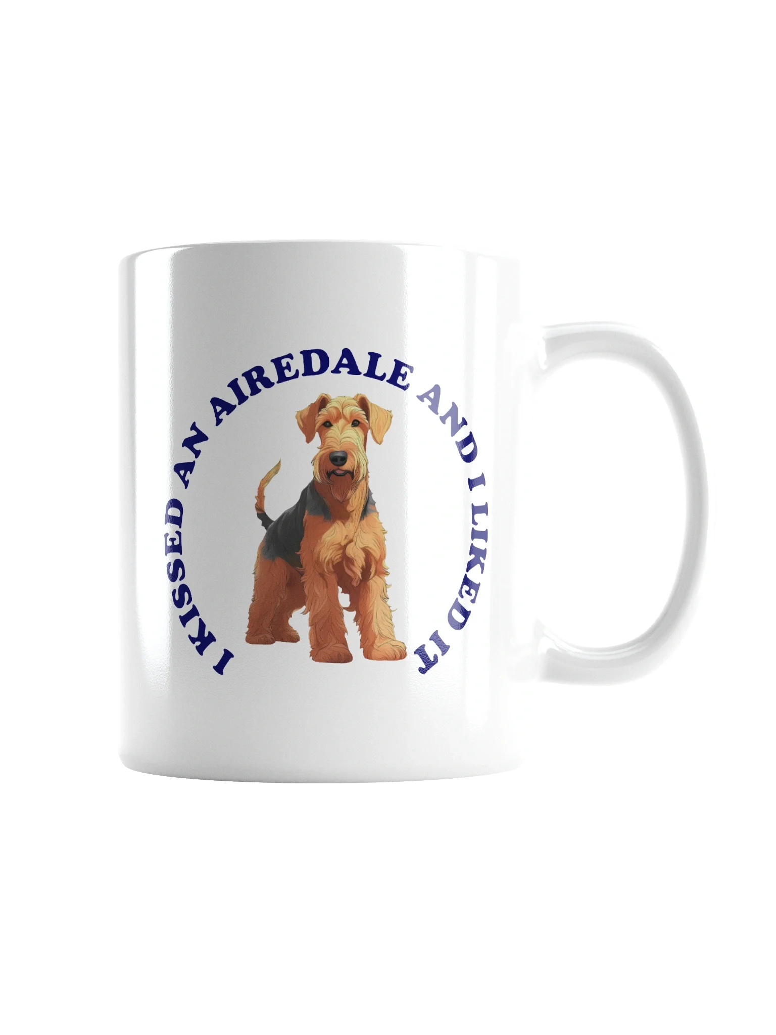 I Kissed a Airedale, Mug product image (6)