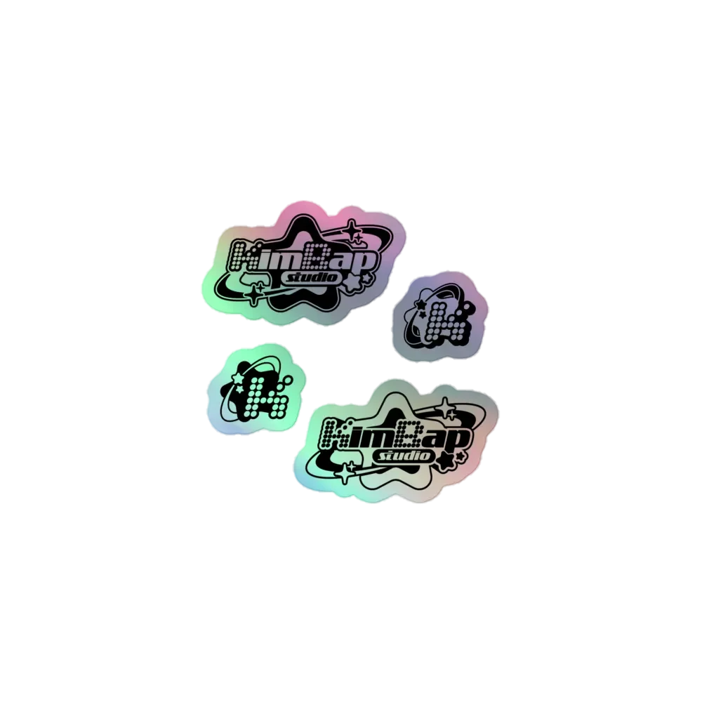 KimBap Studio Logo Holographic Stickers product image (1)