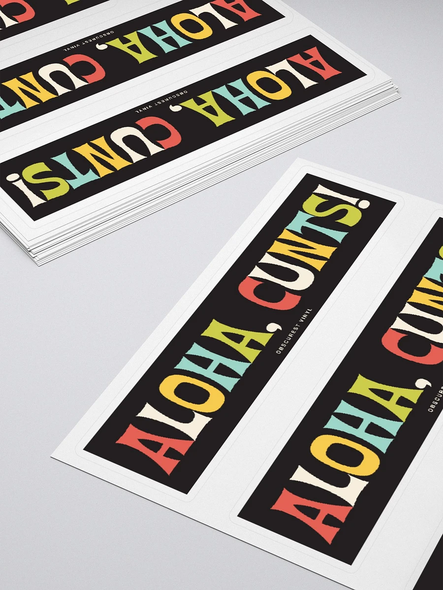 Aloha Cunts! Stickers product image (4)