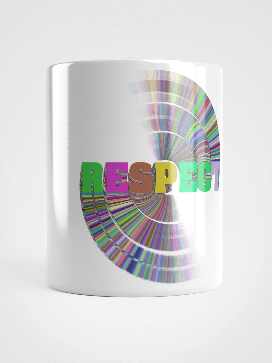 White Glossy Coffee mug-Respect product image (9)