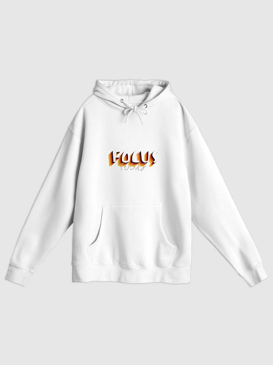 FOCUS Premium Unisex Hoodie - Minimalist Motivational Design product image (13)