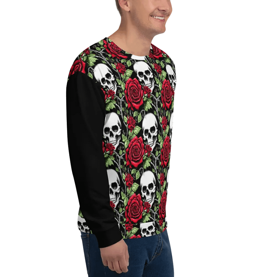 Skull & Roses Unisex Sweatshirt product image (9)