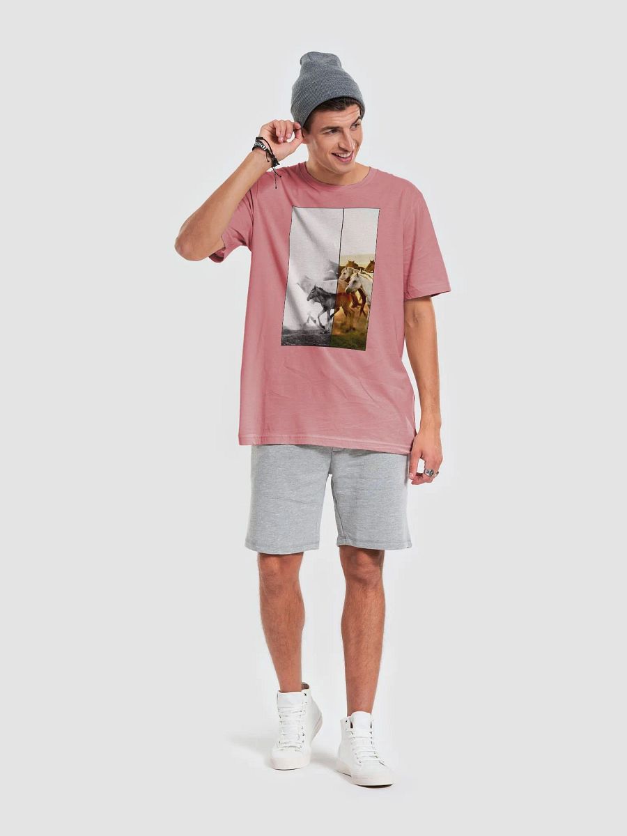 Wild Horses Disappearing Into The Void Unisex Tee product image (3)