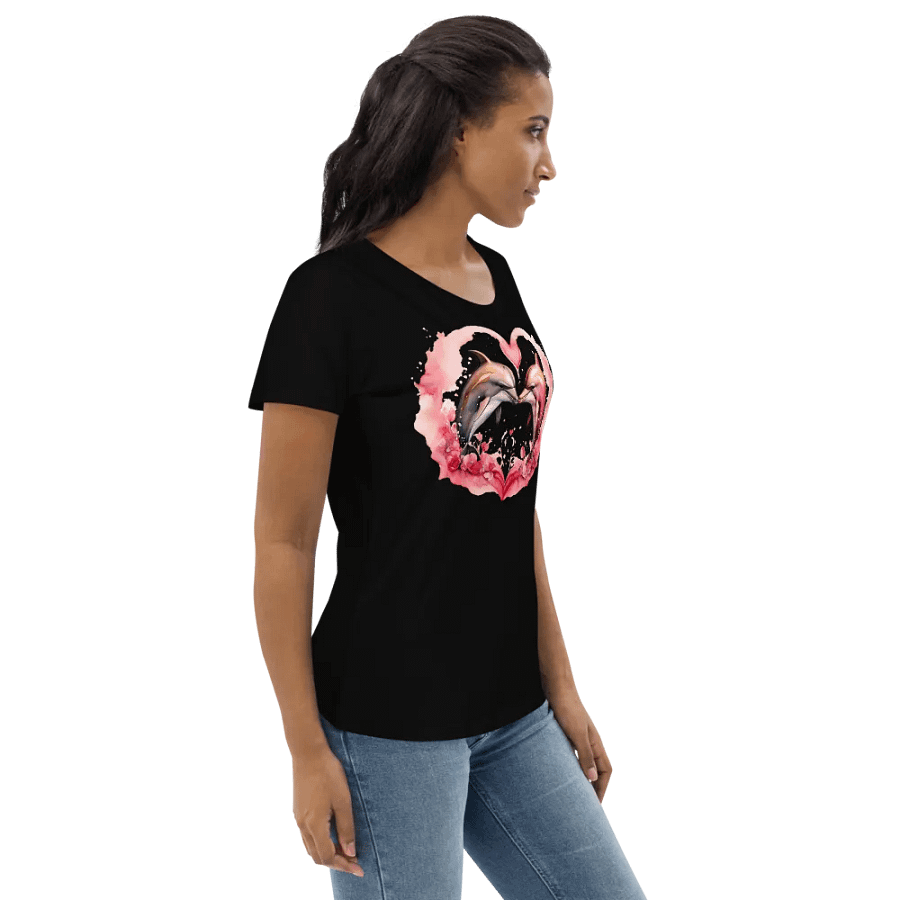 Dolphin Dance Women's Fitted Tee product image (5)