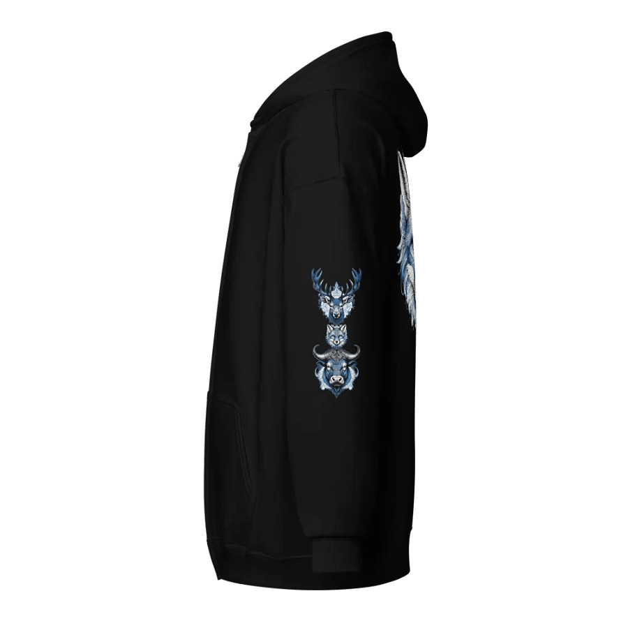 Blue Vixen Back Vixen Games zippy Hoodie product image (2)