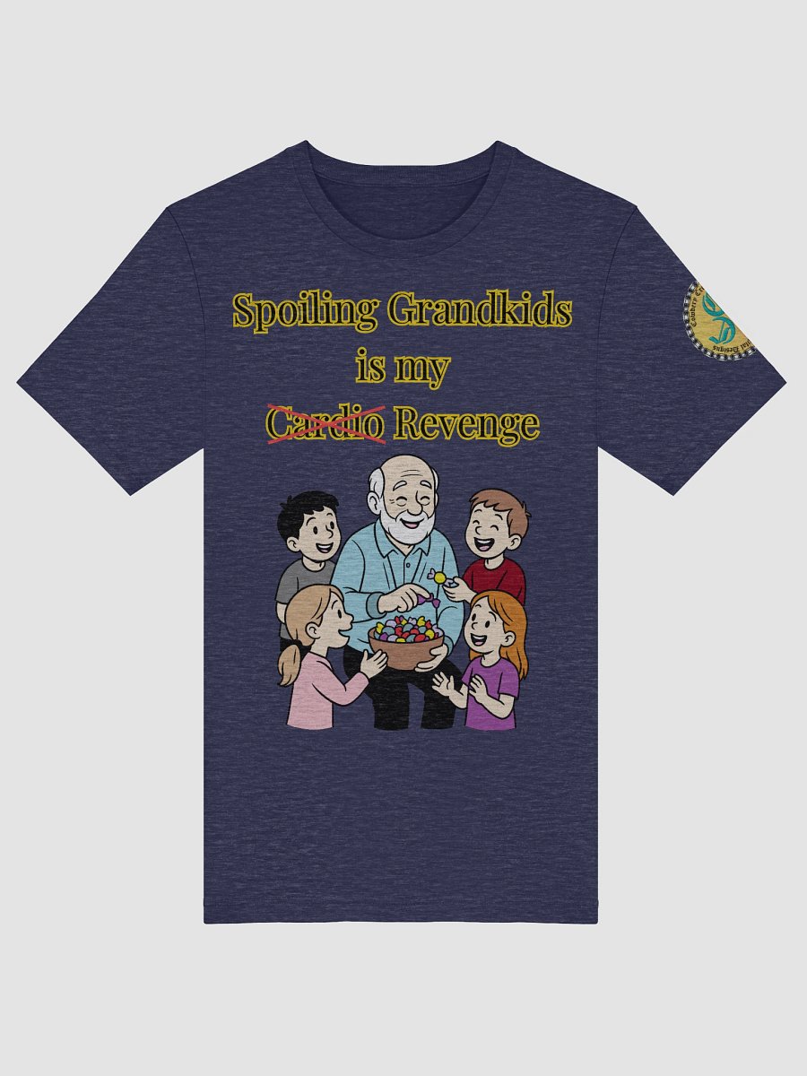 Spoiling Grandkids is my Cardio (Male) Bella+Canvas Supersoft T-Shirt Colors (2) product image (29)