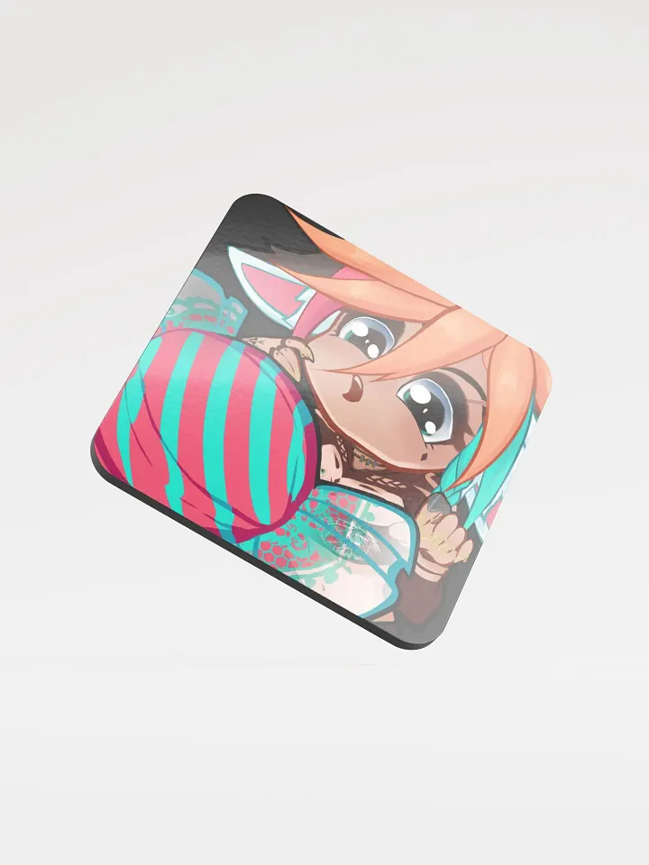 Karo Candy Glossed Cork Coaster product image (1)