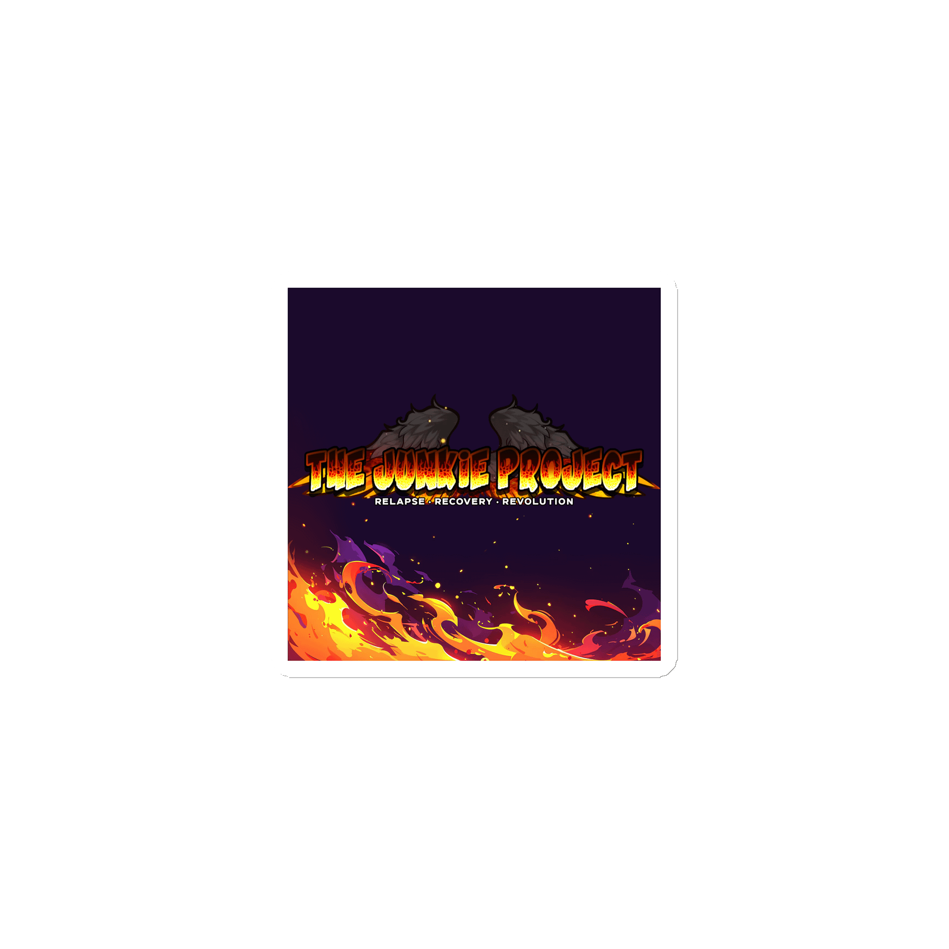 The Junkie Project Flame Magnet product image (1)