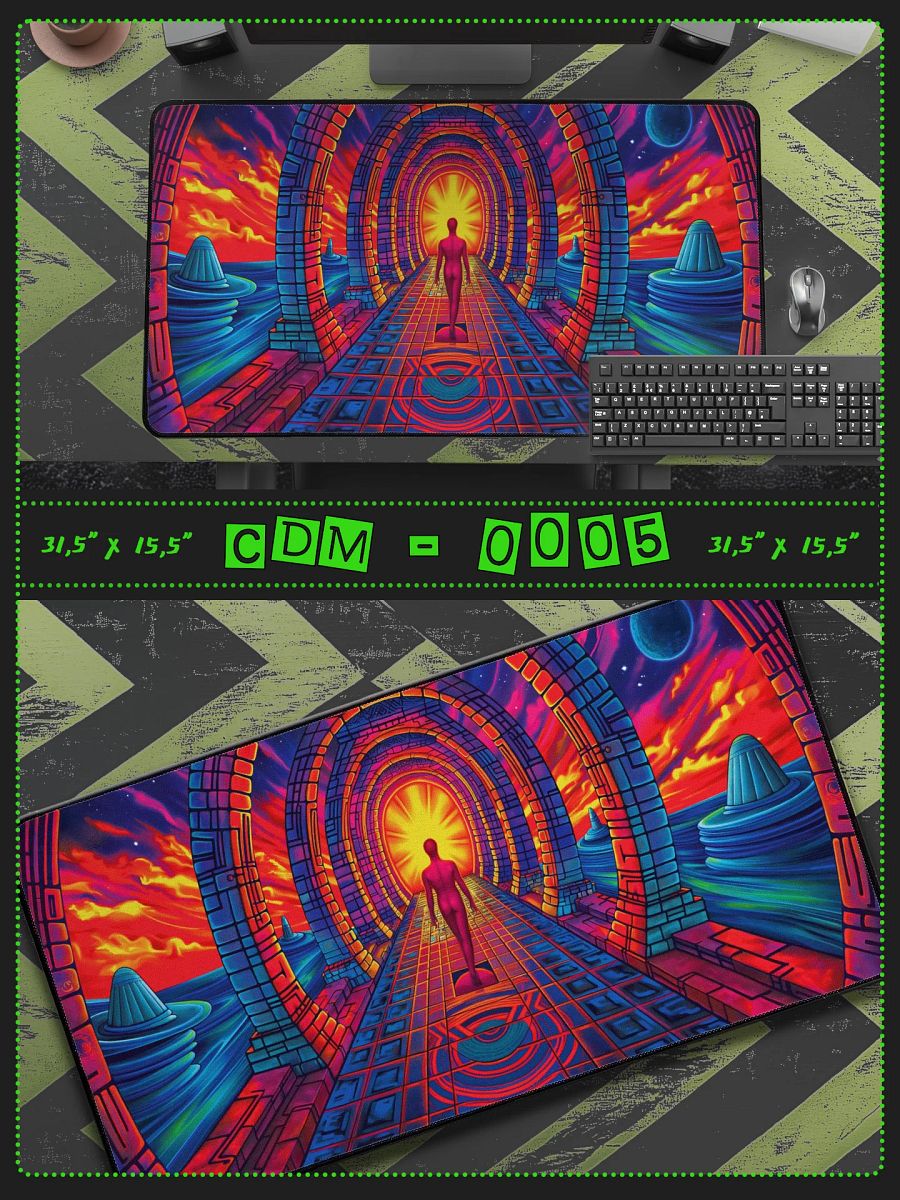 Desk Mat 15.5" x 31.5" - #CDM-0005 product image (1)