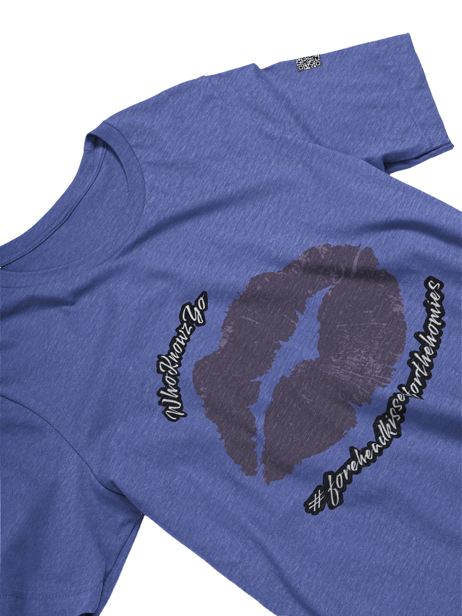 #foreheadkissesforthehomies unisex tee (purple) (S-5XL) product image (3)