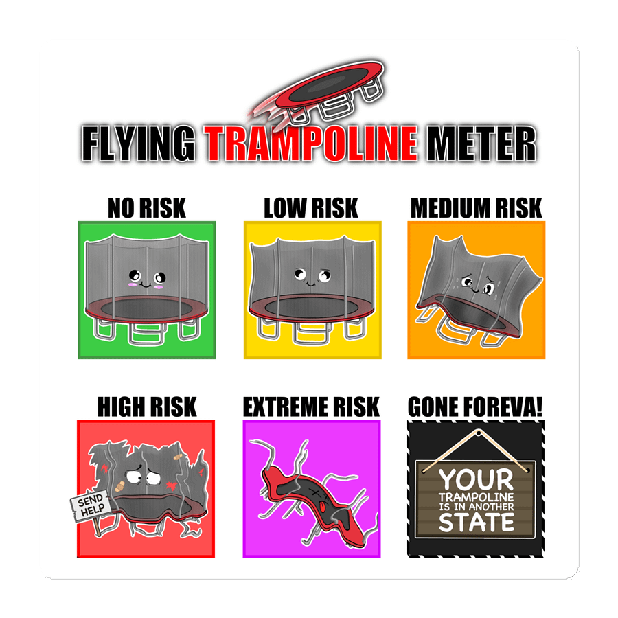 Flying Trampoline Magnet product image (1)