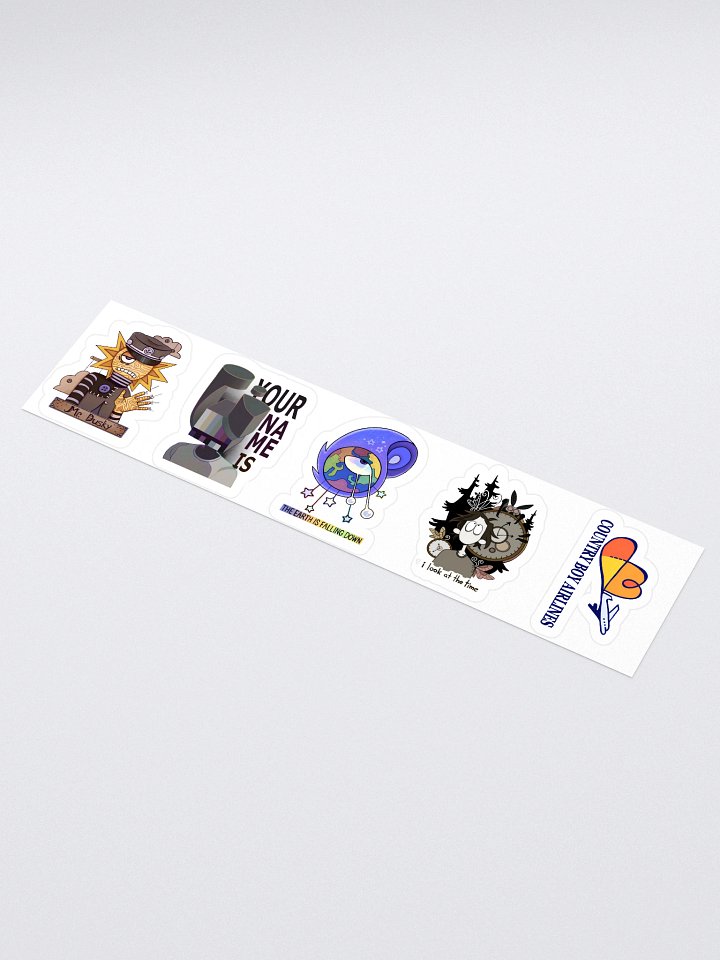 The Vision Is Dead Sticker Set product image (1)