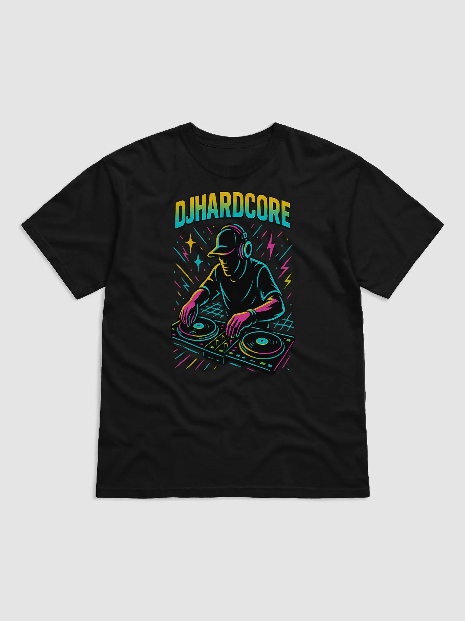 Vibrant DJ Hardcore T-Shirt product image (2)