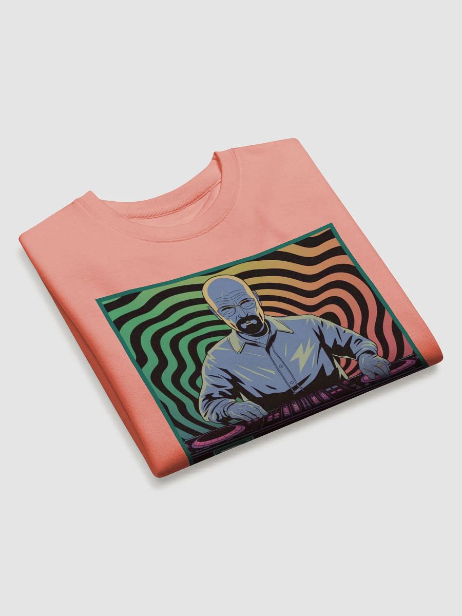 "BREAKING TECHNO" premium cotton sweatshirt product image (3)