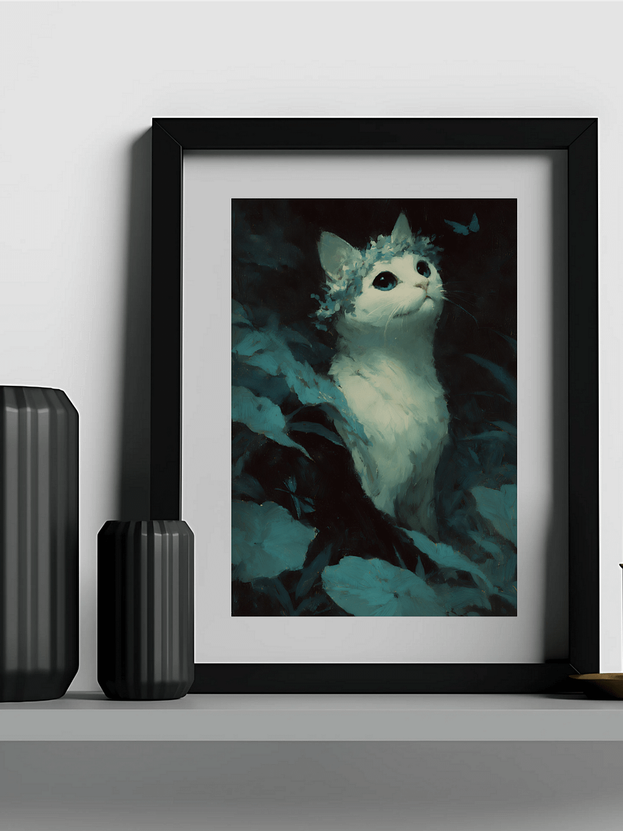 Moonlit Whisper - Enigmatic Forest Art product image (6)