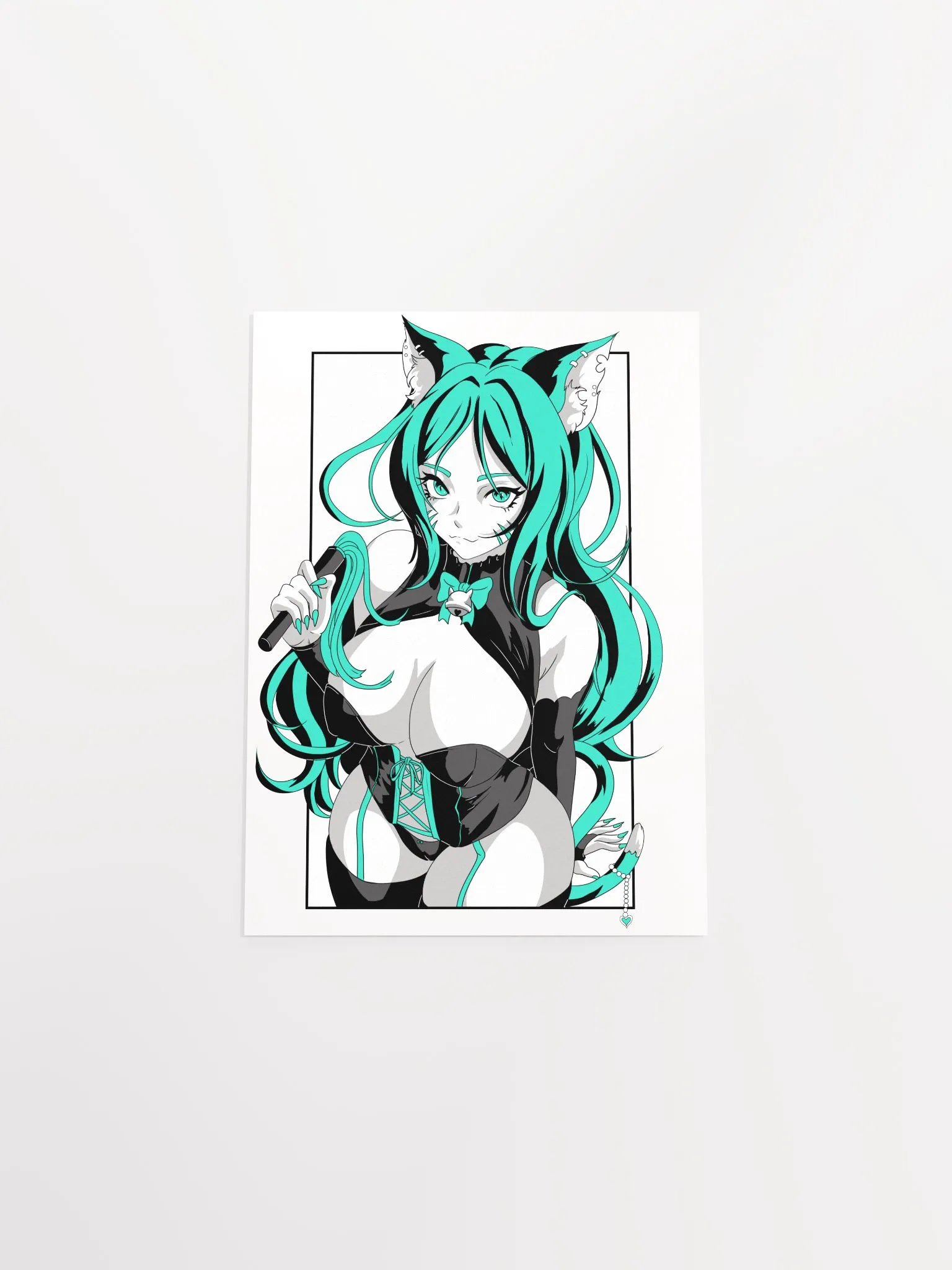 Eiko Waifu Poster- Teal product image (7)