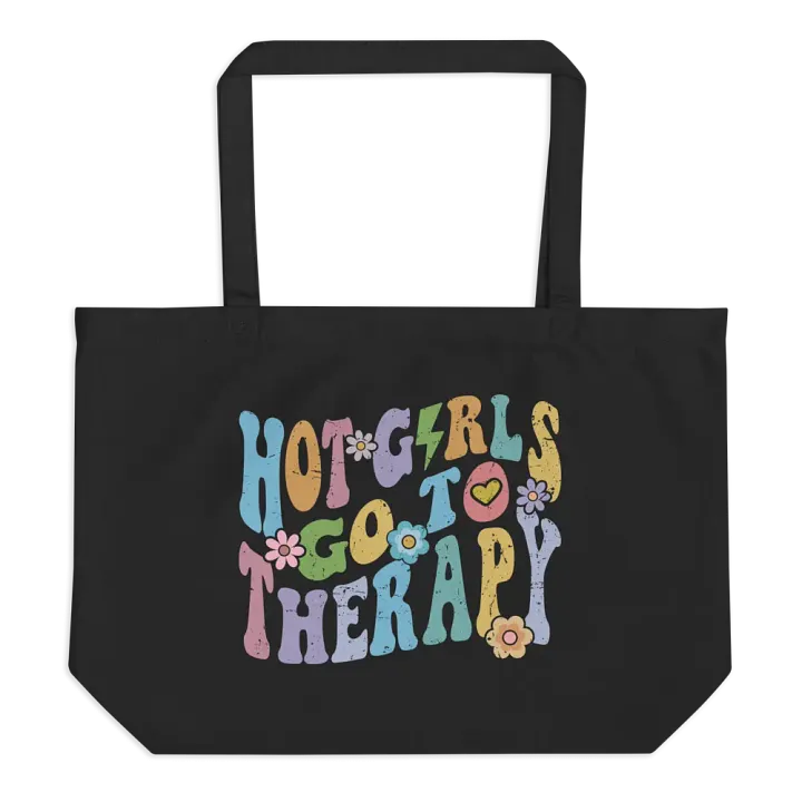Hot Girls Go To Therapy Tote product image (1)