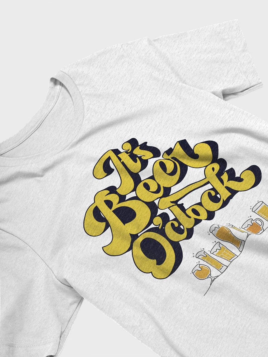 Beer O'Clock Script T-Shirt product image (25)