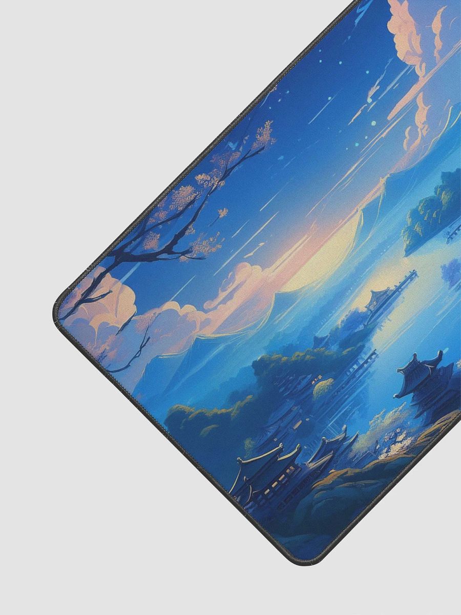 Azure Blossom Medium Desk Mat (12 x 22) product image (3)