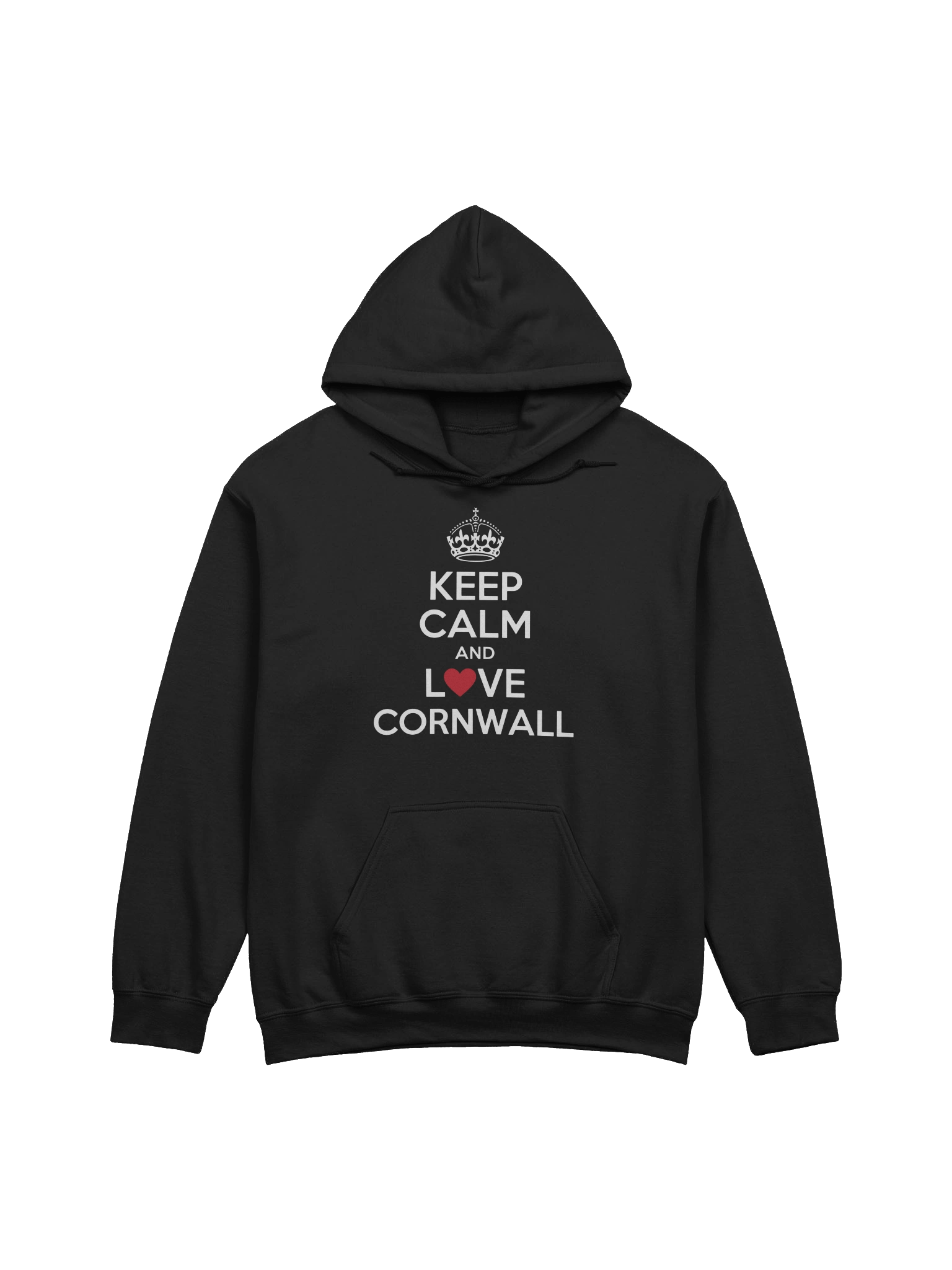 Keep Calm & Love Cornwall Hoodie product image (2)