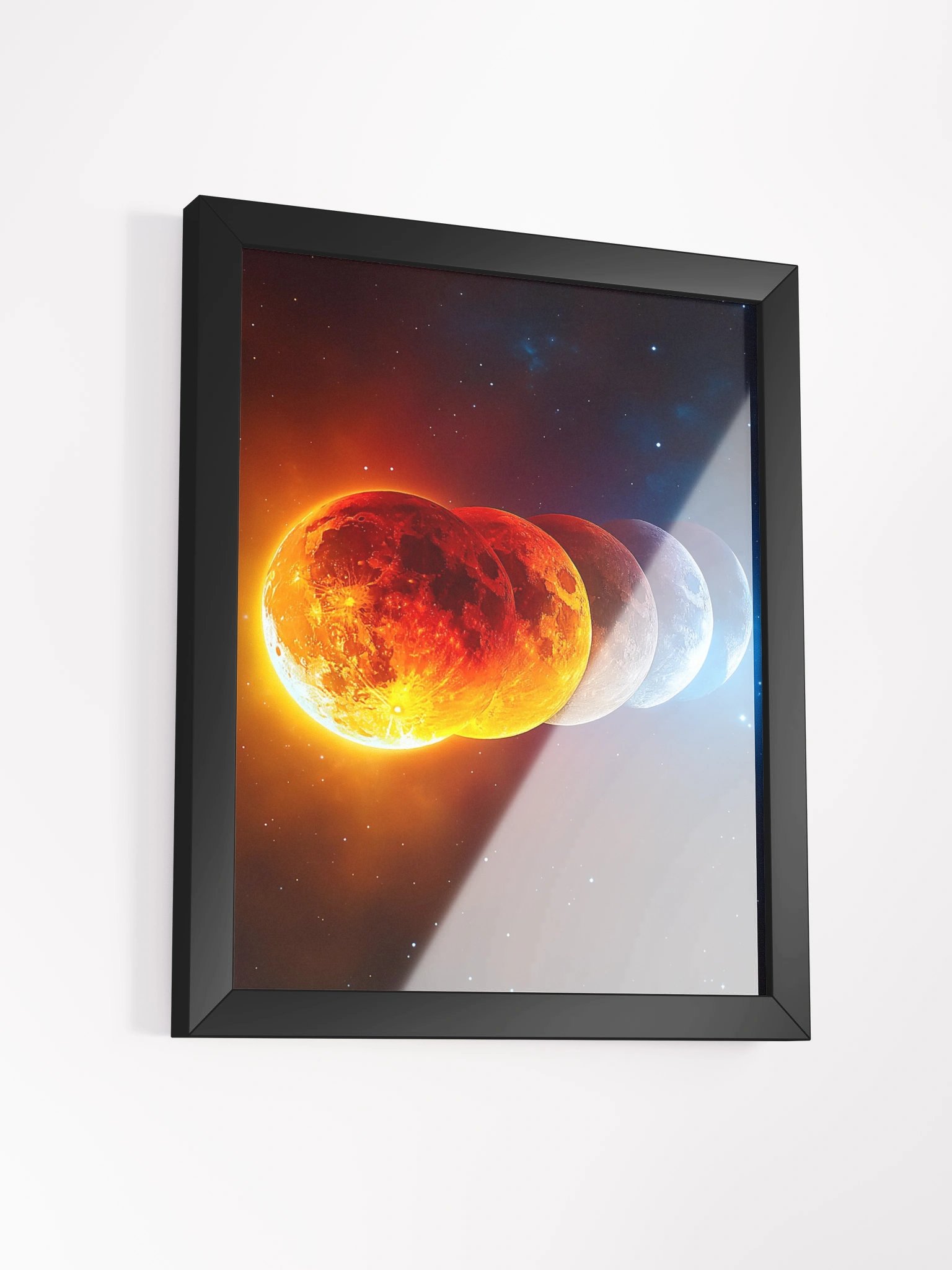 Blood Moon Framed Matte Wall Art Canvas product image (5)
