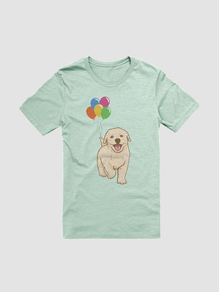 Young Golden Retriever with Balloon product image (1)