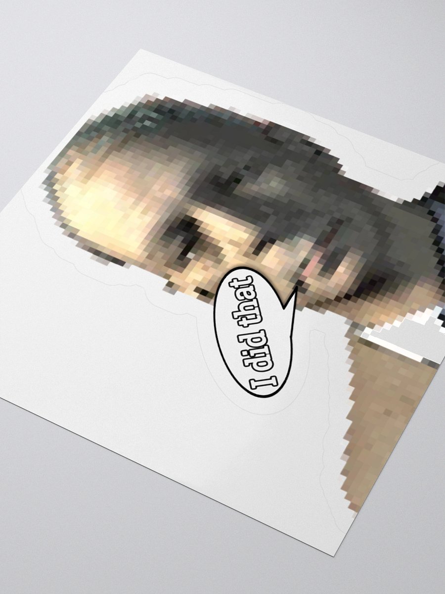"I did that" Sticker product image (5)