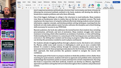 Before Starting a College Physics Course | #1 | About this book