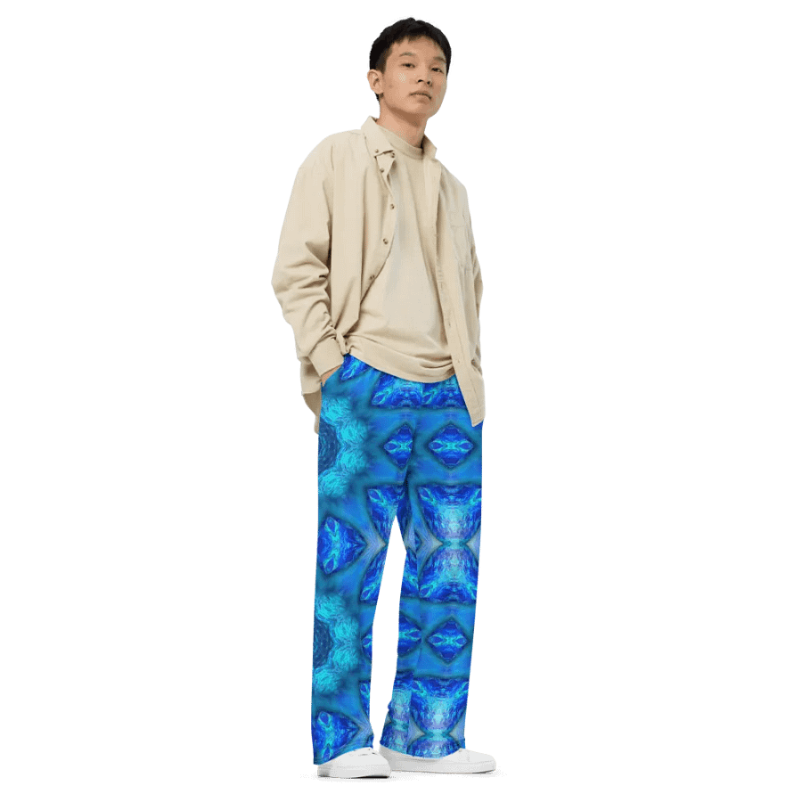 Blue Ocean Kaleidoscope Wideleg Pants product image (3)