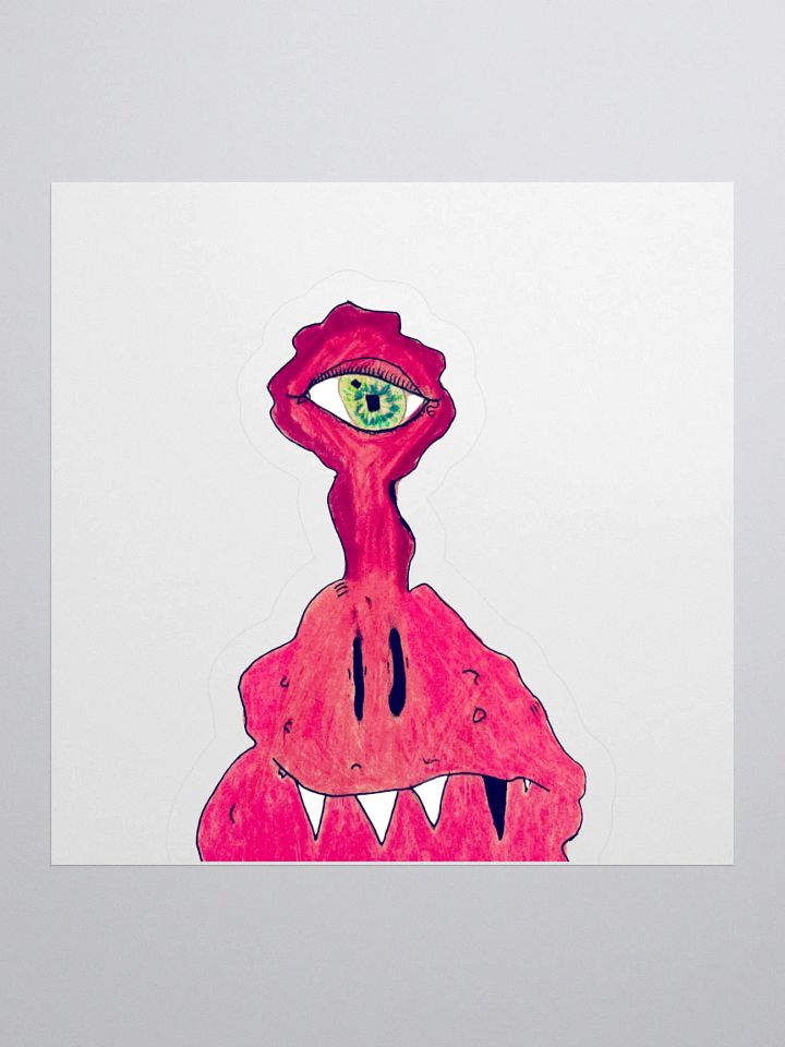 Cyclops Cutie (Probably Not a Threat) Stickers product image (1)