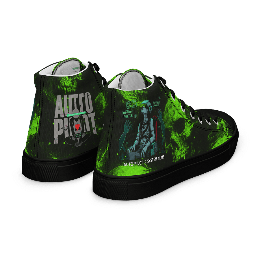 Living in Auto Pilot Men's High Top product image (7)