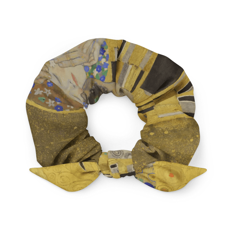 Klimt The Kiss Fine Art Scrunchie with Bow product image (3)