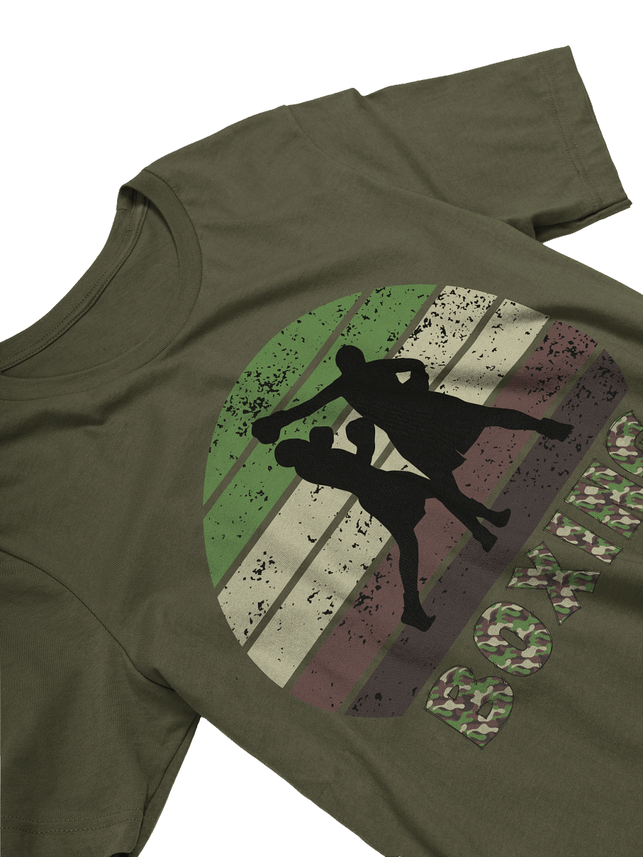 Boxing 'Vintage' Camo Style T-Shirt product image (18)
