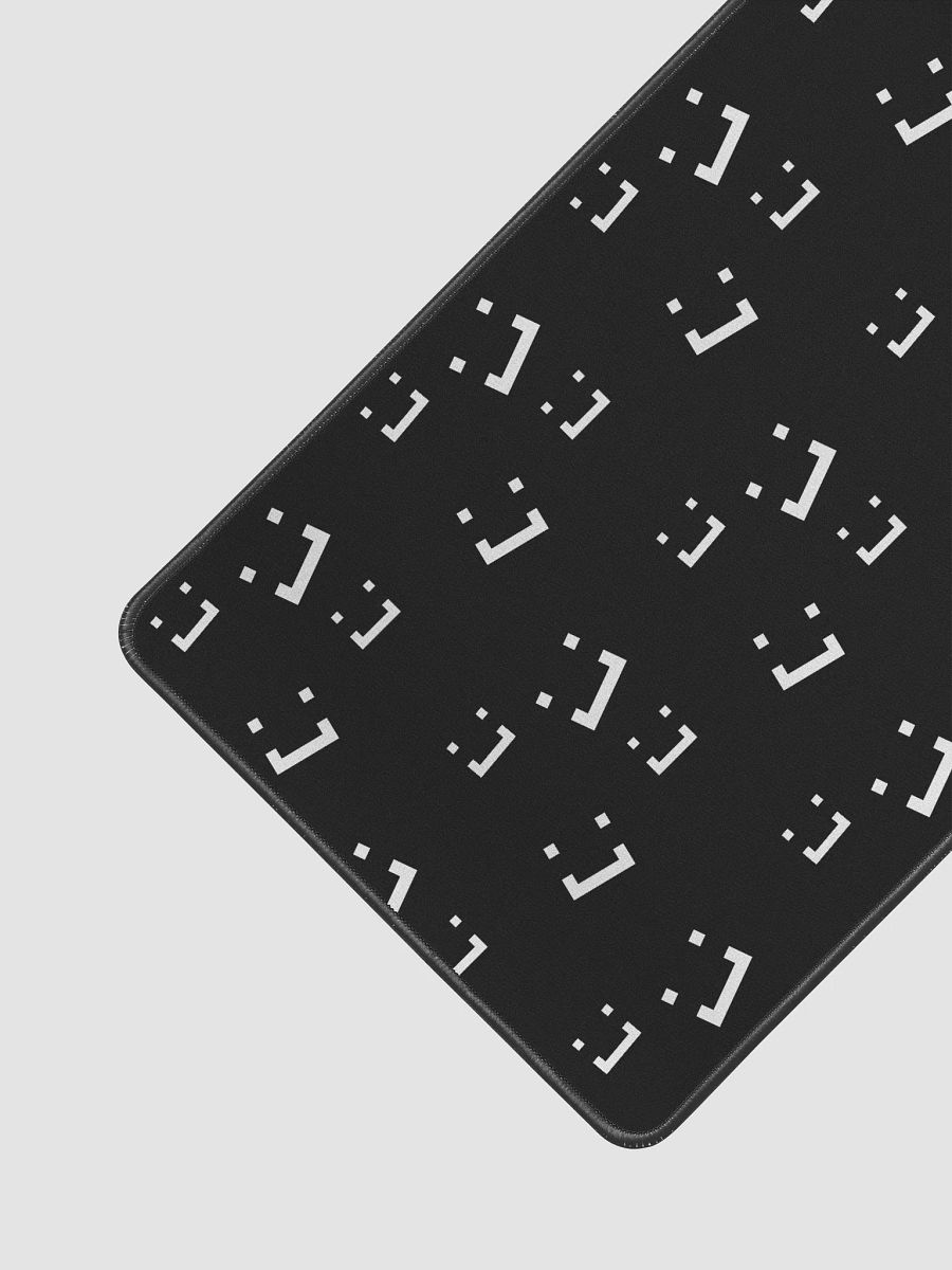 Bracket Smile Mouse Pad (12" x 18") product image (2)